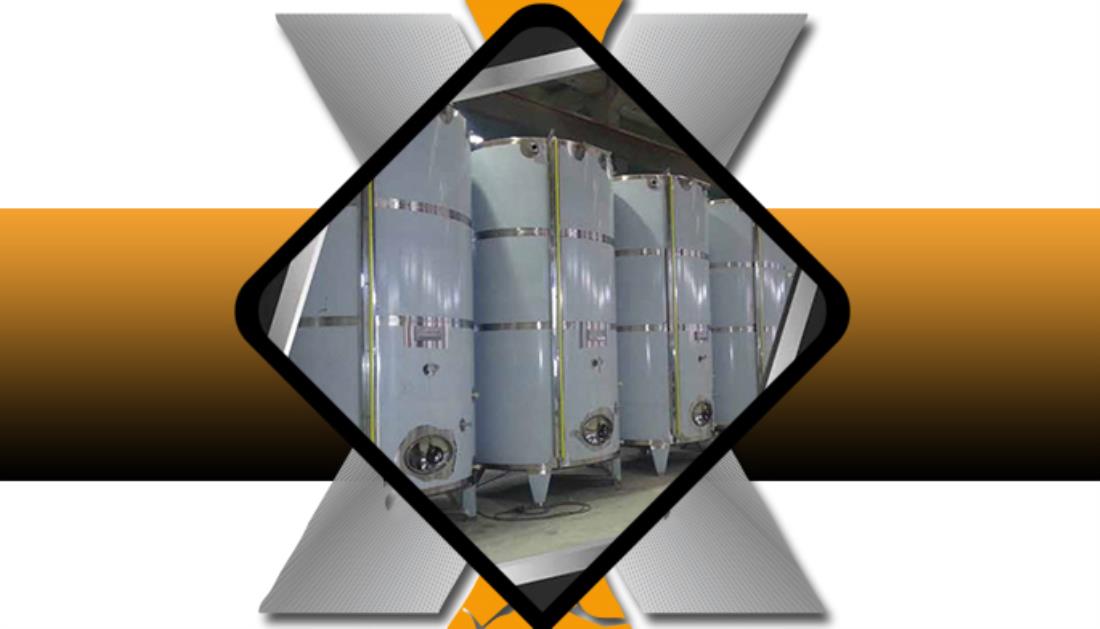 Paslanmaz Krom Zeytinyağı Tankları